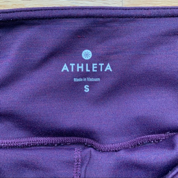 ATHLETA Spacedye Purple Chaturanga Tight S - Picture 3 of 5